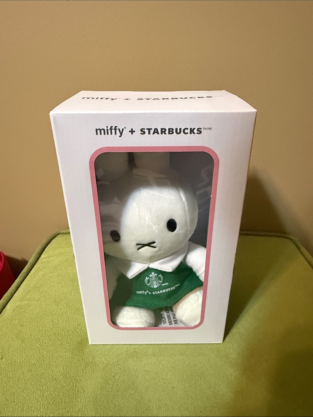 Miffy + Starbucks Miffy In A Starbucks Apron Plush